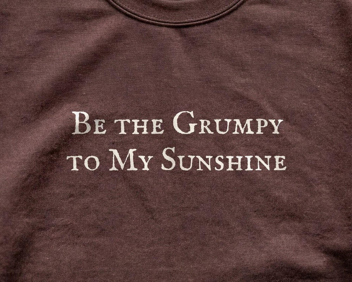 Be the Grumpy to My Sunshine Crewneck Sweatshirt, Romance Reader
