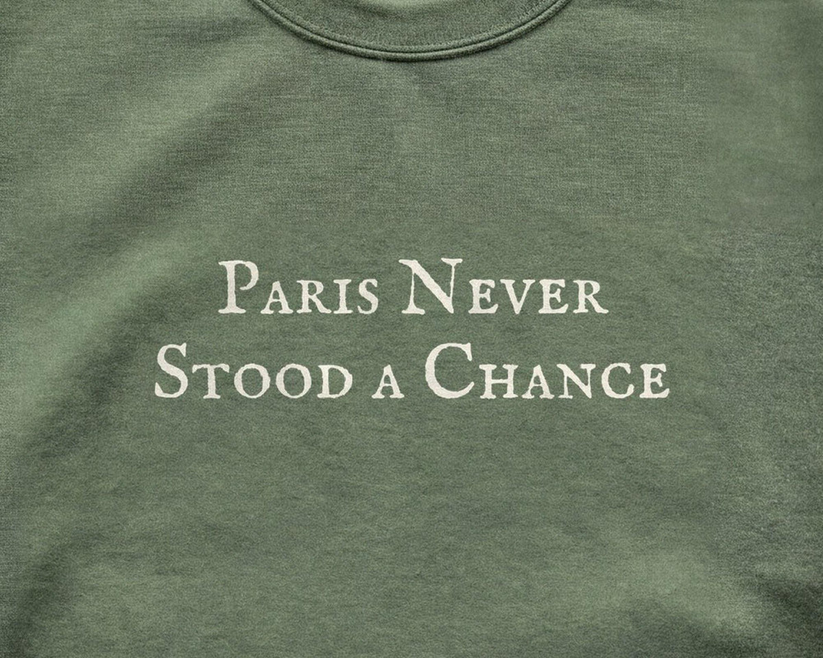 Paris Never Stood a Chance | The Summer I Turned Pretty | Crewneck Sweatshirt