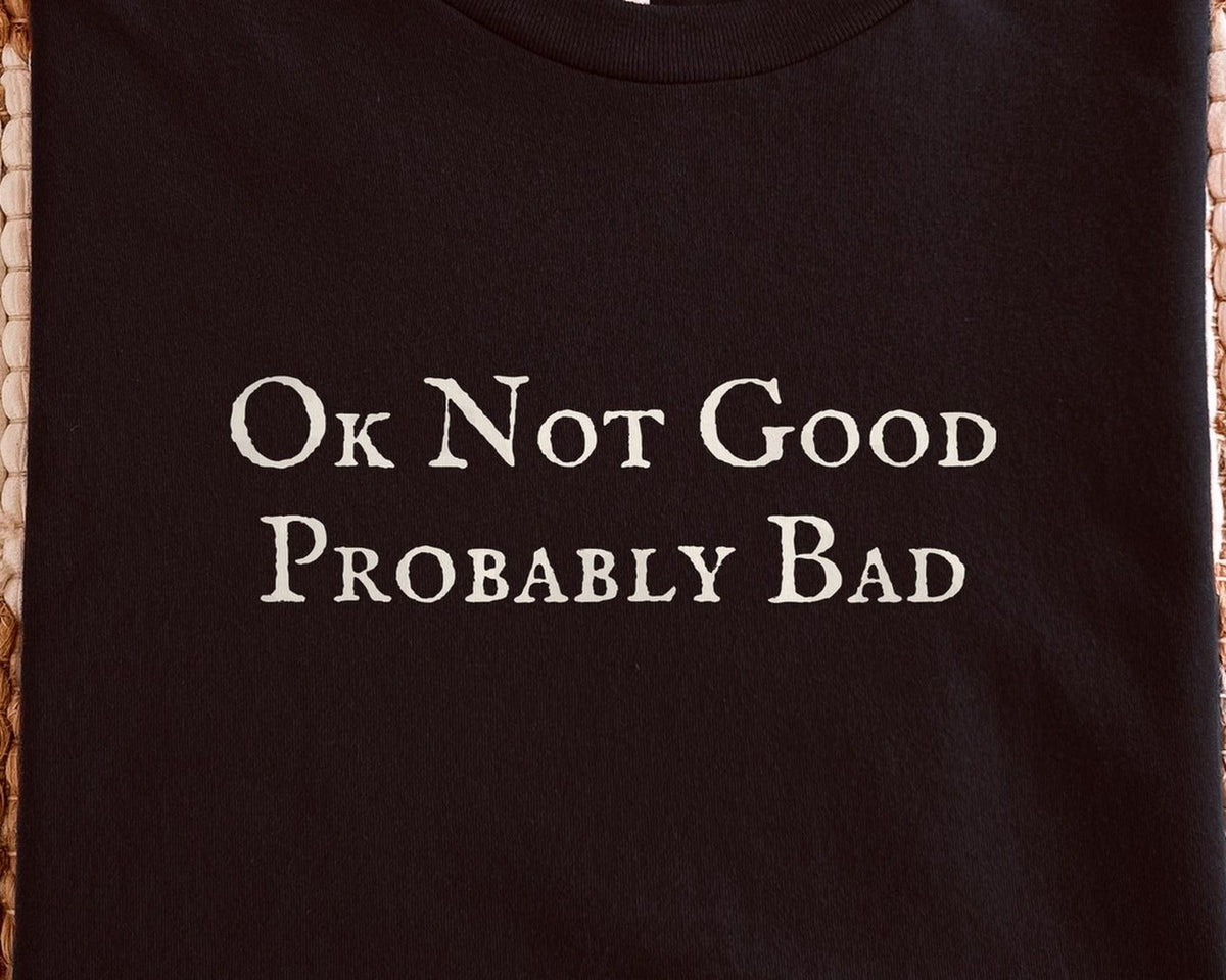 Ok Not Good Probably Bad | Heated Rivalry | Bella Canvas T-Shirt