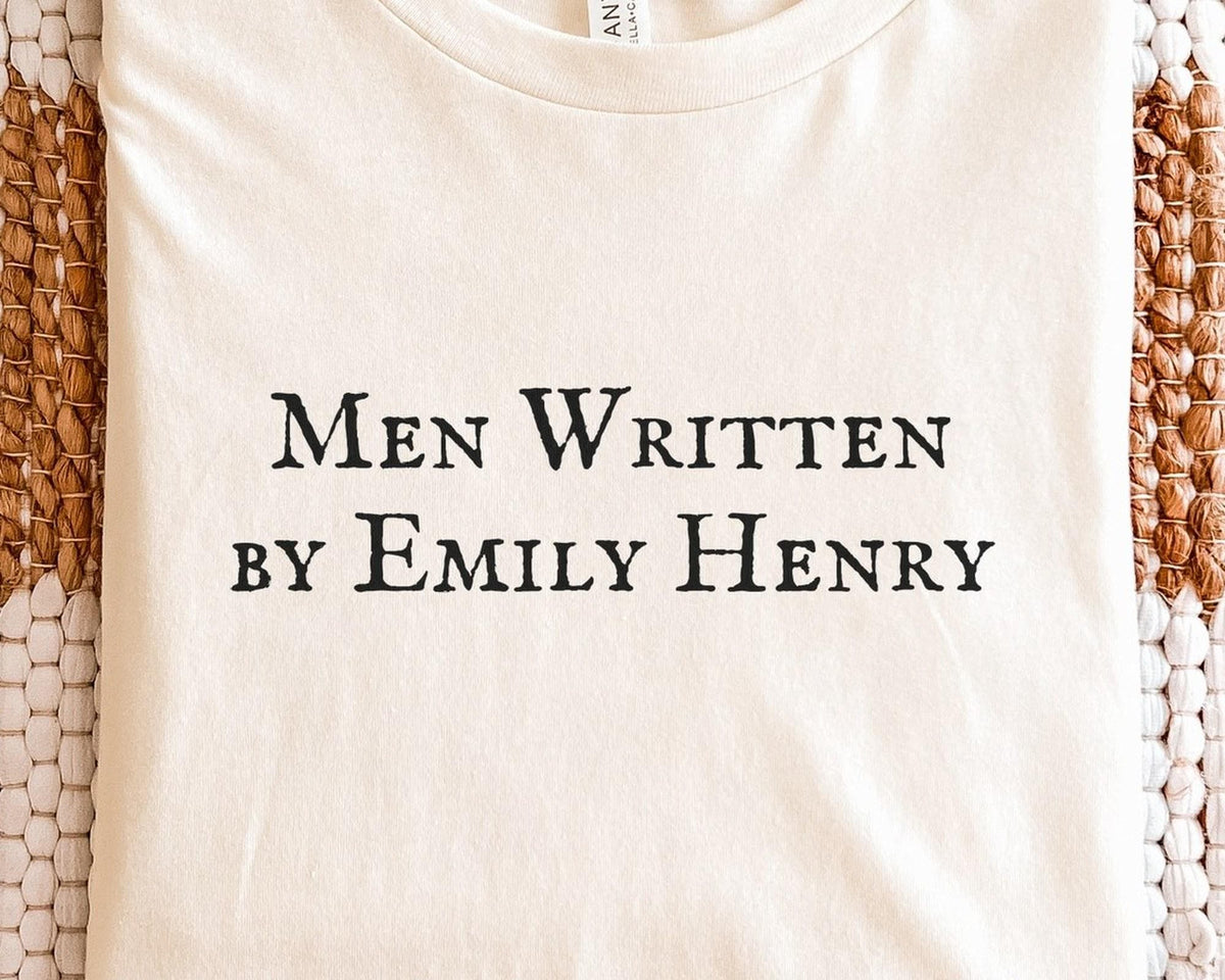 Men Written by Emily Henry | Bella Canvas T-Shirt