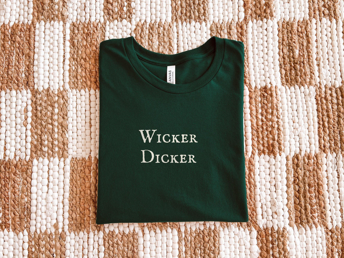 Wicker Dicker | Basket Husband | Bella Canvas T-Shirt
