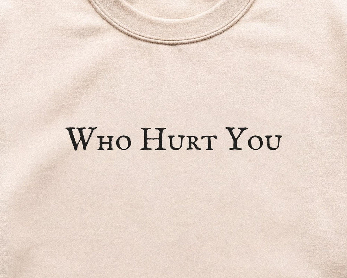 Who Hurt You Crewneck Sweatshirt, Romance Reader