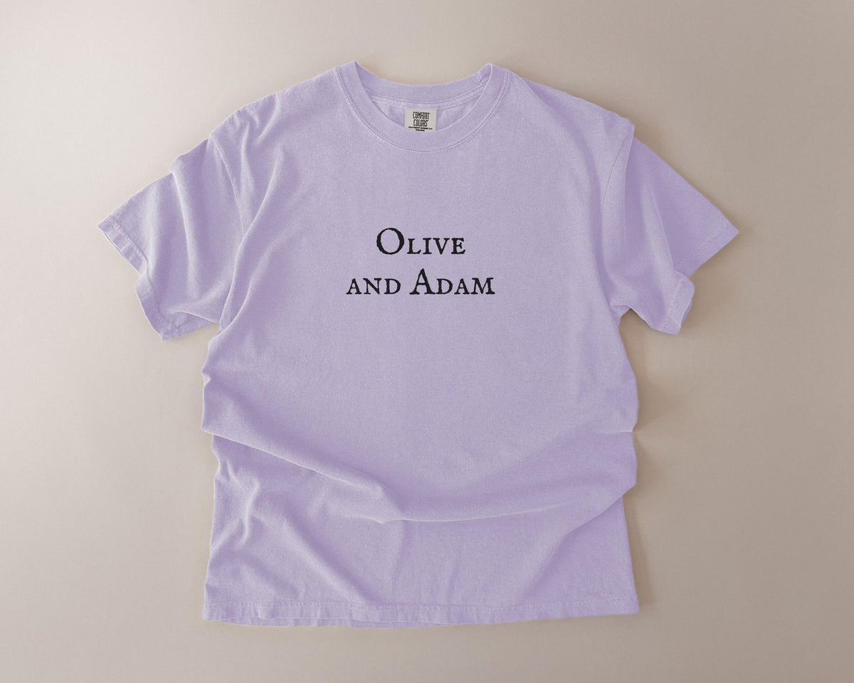 Olive and Adam | The Love Hypothesis | Comfort Colors T-Shirt