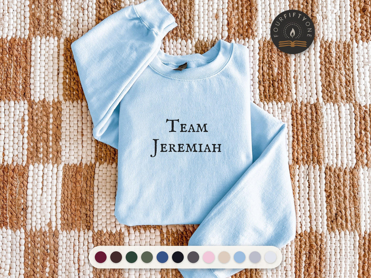 Team Jeremiah | The Summer I Turned Pretty | Crewneck Sweatshirt