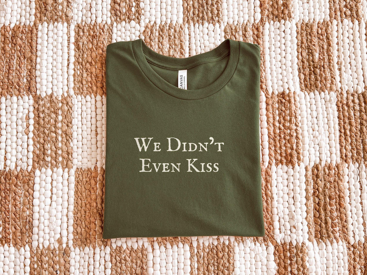 We Didn't Even Kiss | Heated Rivalry | Bella Canvas T-Shirt