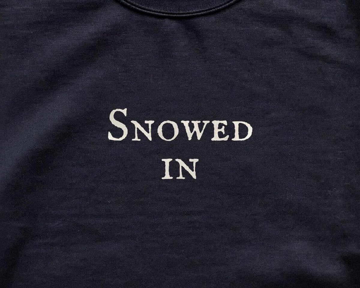 Snowed In Crewneck Sweatshirt, Cozy Bookish