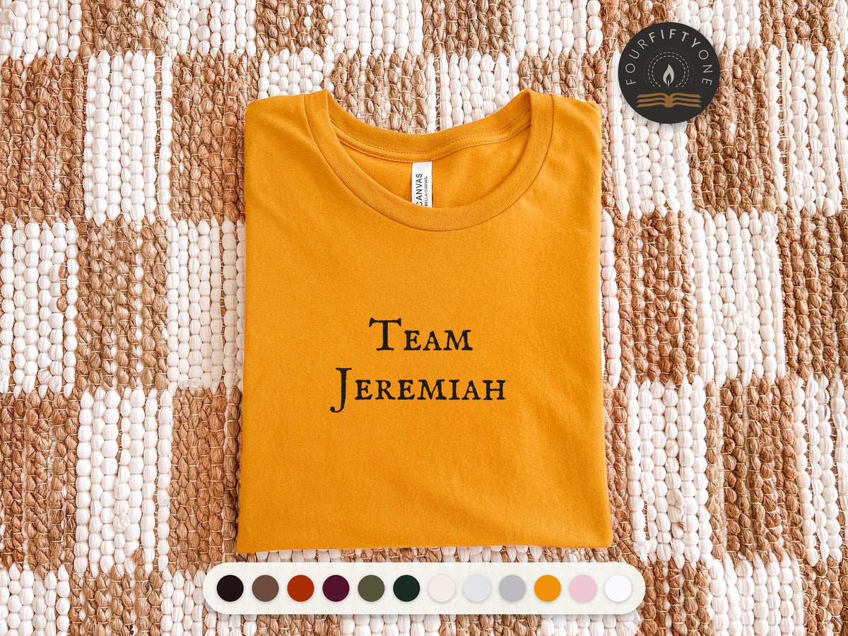 Team Jeremiah | The Summer I Turned Pretty | Bella Canvas T-Shirt