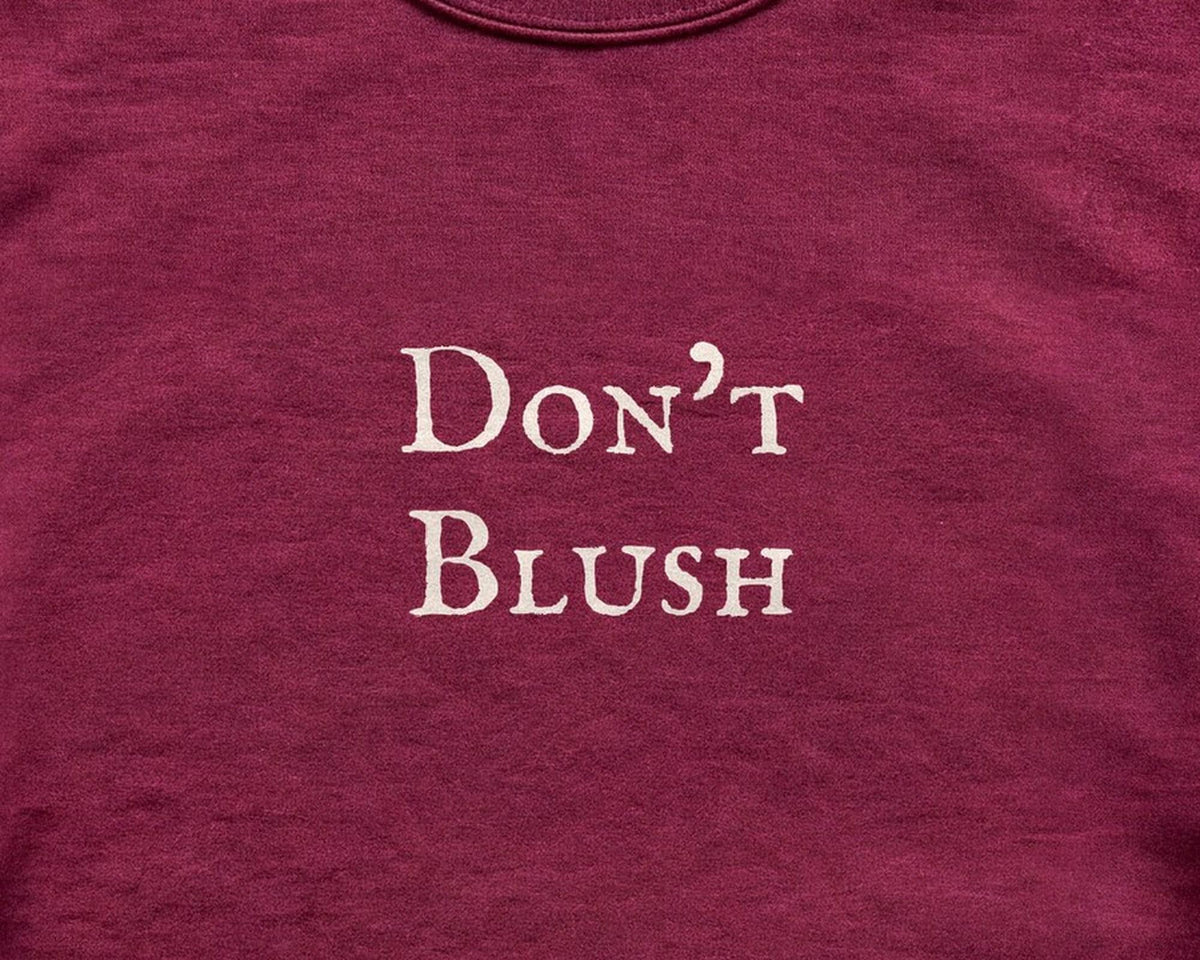 Don't Blush | Off-Campus | Crewneck Sweatshirt