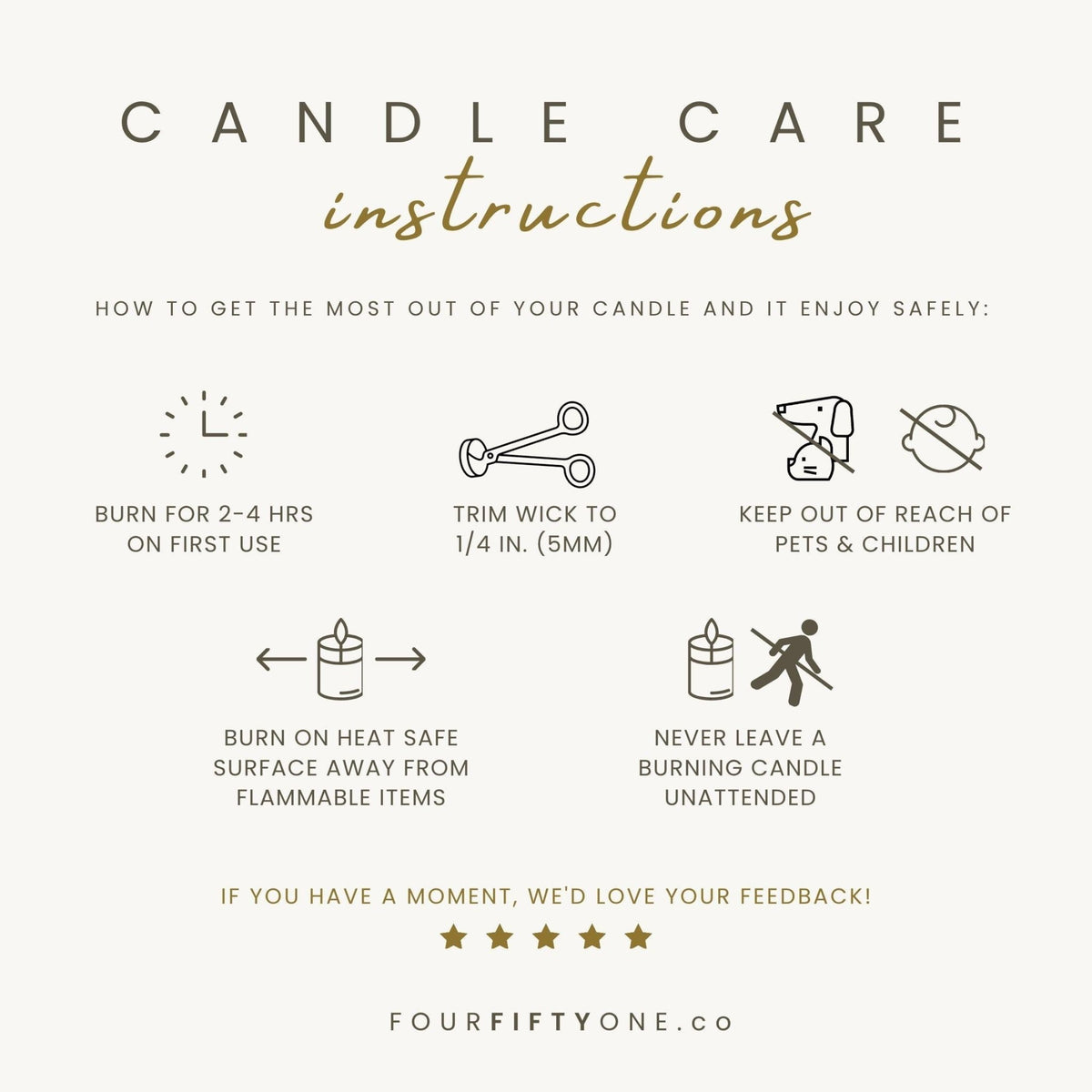 DNF Before Death - 8oz candle - Candle - FOURFIFTYONE