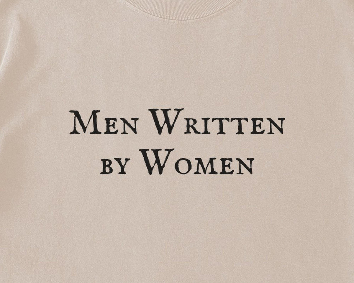 Men Written by Women Comfort Colors T-Shirt, Romance Reader