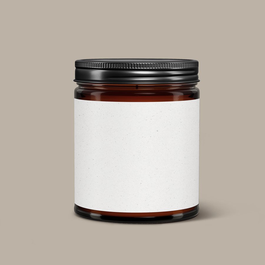Custom 8oz candle label - Candle - FOURFIFTYONE