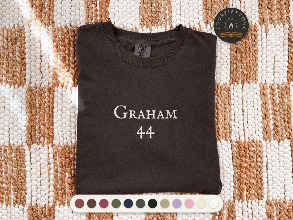 Graham 44 | Off-Campus | Comfort Colors T-Shirt, Garment-Dyed Cotton - FOURFIFTYONE