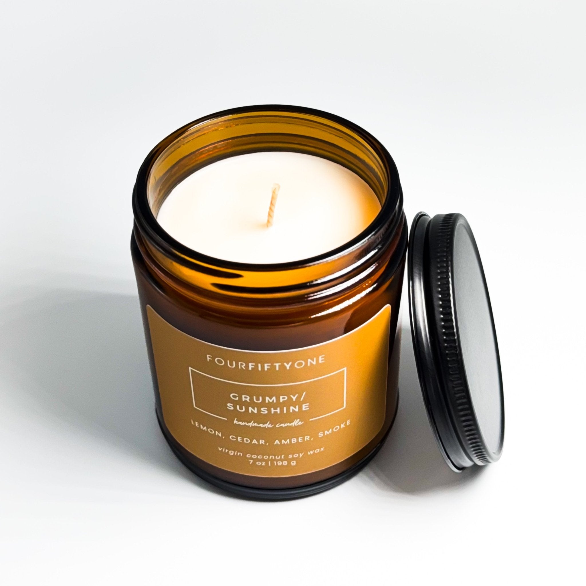 Grumpy / Sunshine - 7oz candle - Candle - FOURFIFTYONE