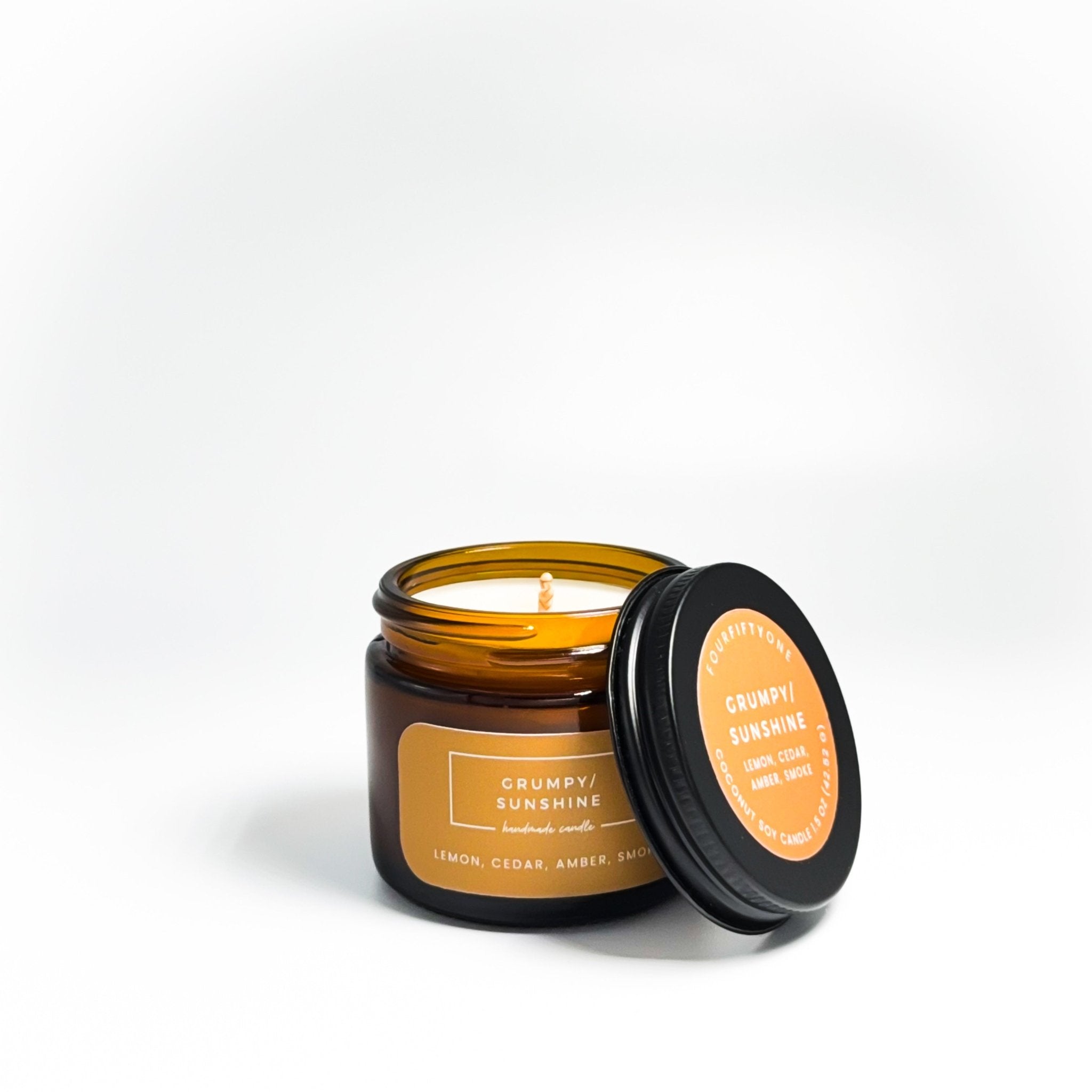 Grumpy / Sunshine - mini candle - Candle - FOURFIFTYONE