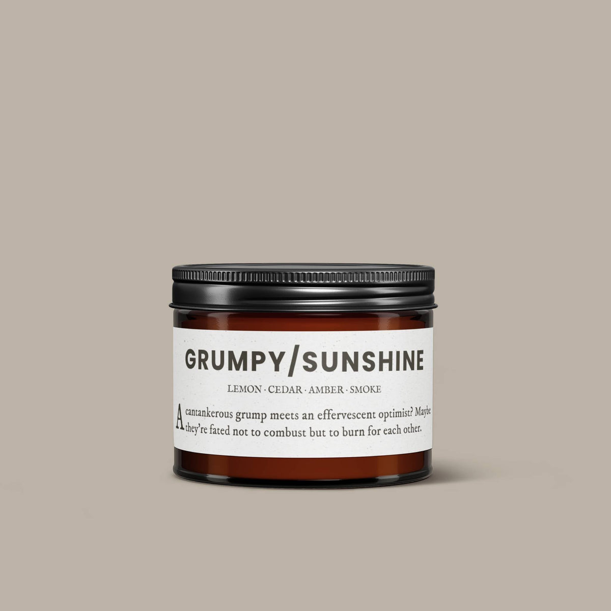 Grumpy / Sunshine - mini candle - Candle - FOURFIFTYONE