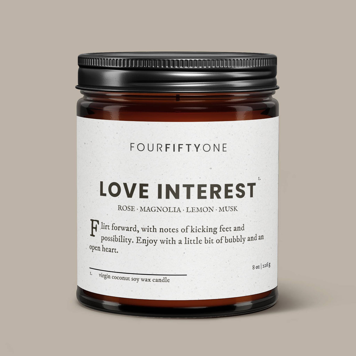 Love Interest - 8oz candle - Candle - FOURFIFTYONE