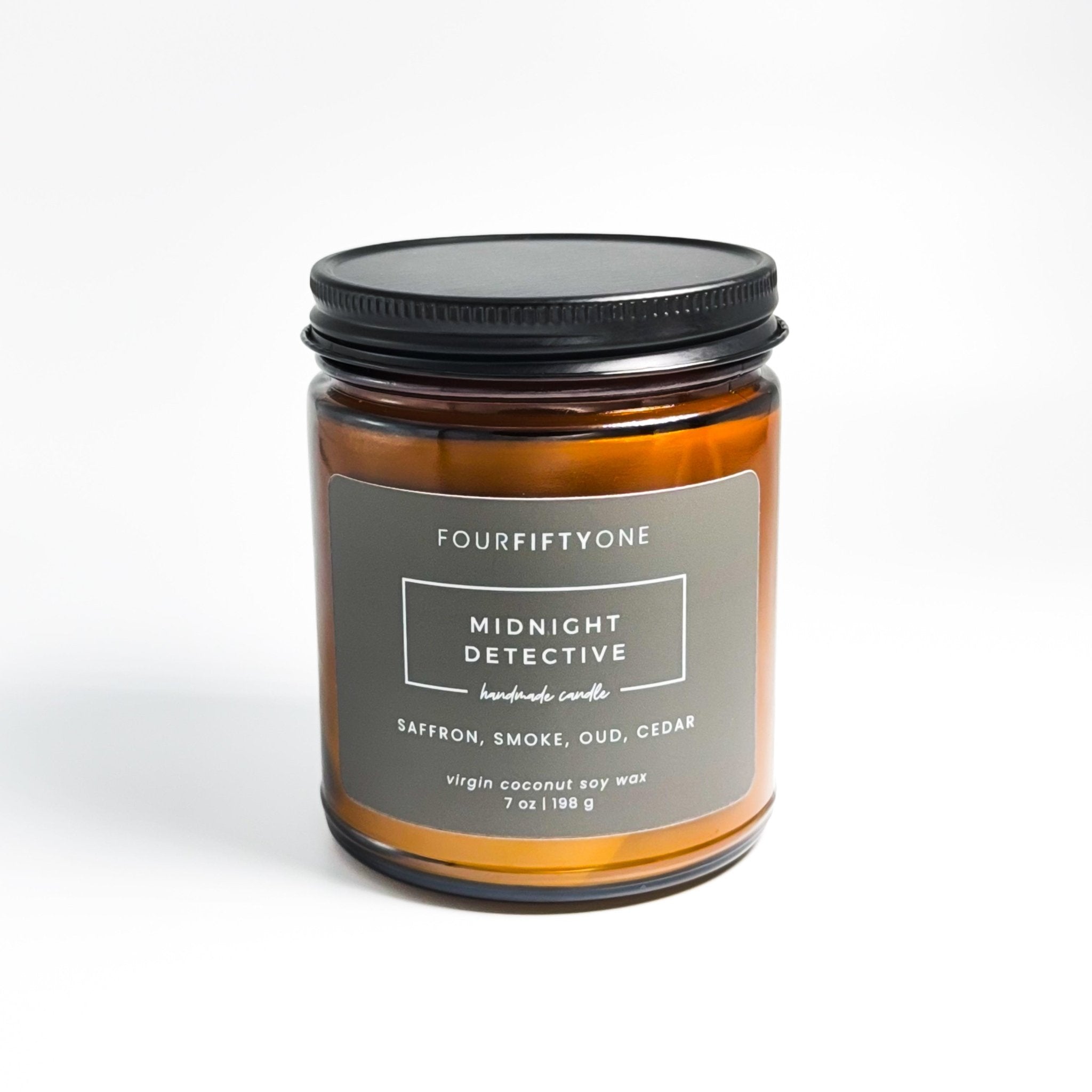 Midnight Detective - 7oz candle - Candle - FOURFIFTYONE