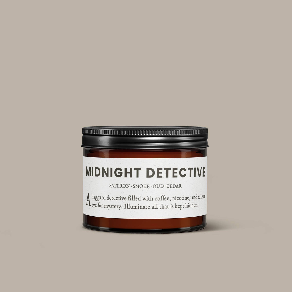 Midnight Detective - mini candle - Candle - FOURFIFTYONE