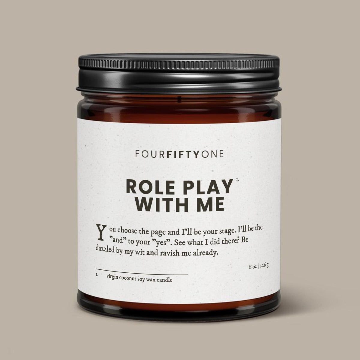 Role Play With Me - 8oz candle - Candle - FOURFIFTYONE