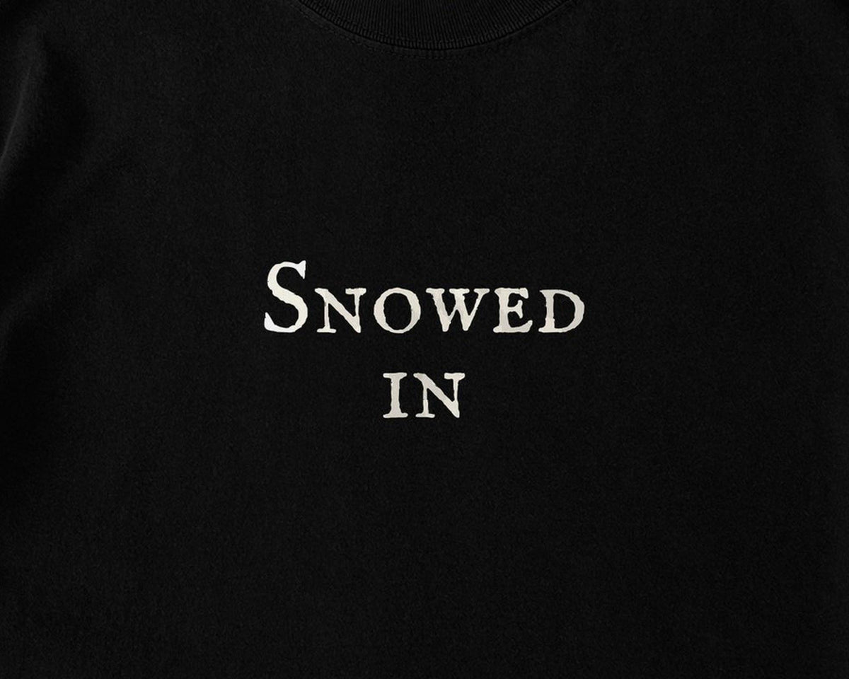 Snowed In Comfort Colors T-Shirt, Cozy Bookish Garment-Dyed Cotton - FOURFIFTYONE
