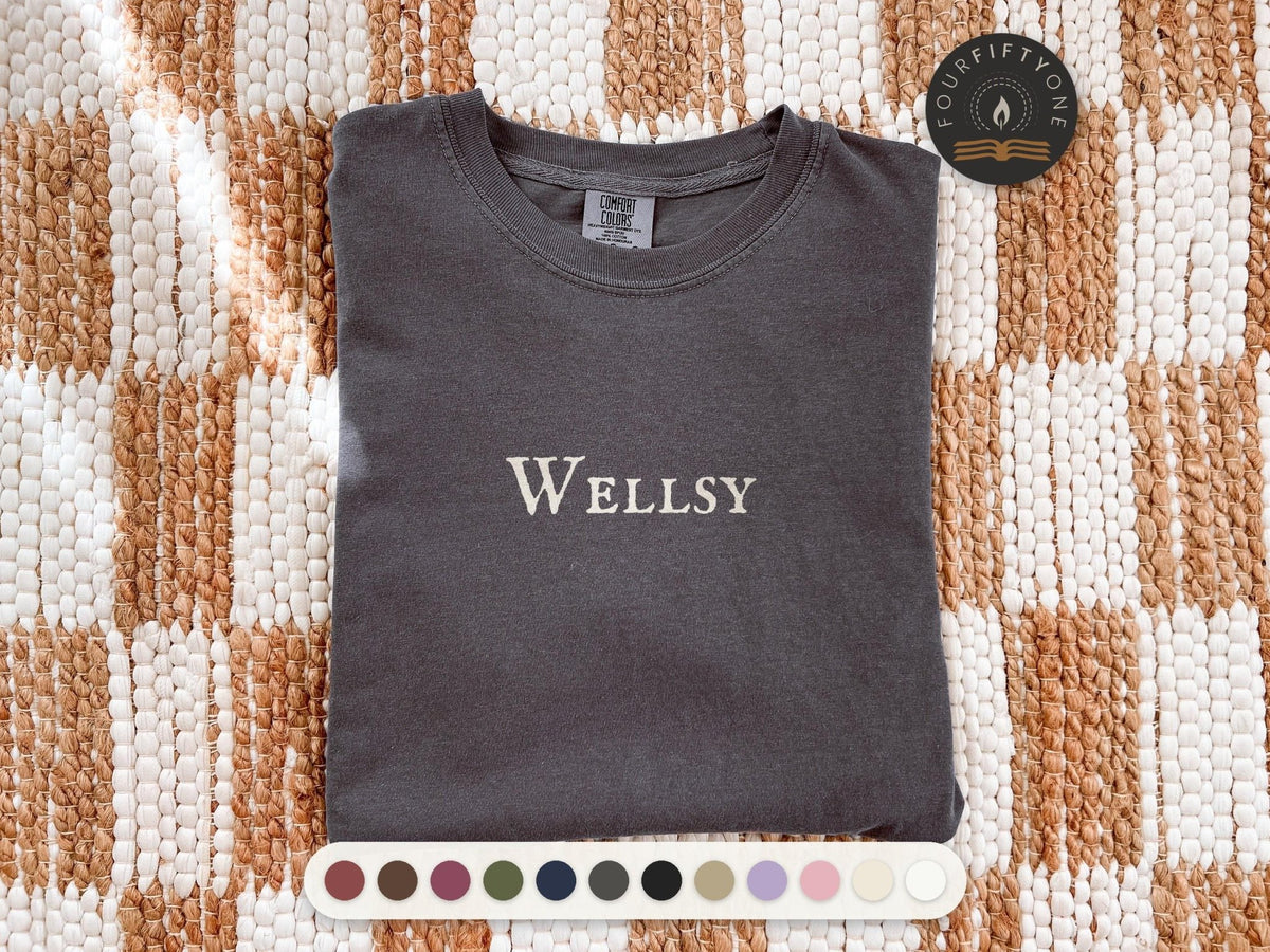 Wellsy | Off-Campus | Comfort Colors T-Shirt, Garment-Dyed Cotton - FOURFIFTYONE